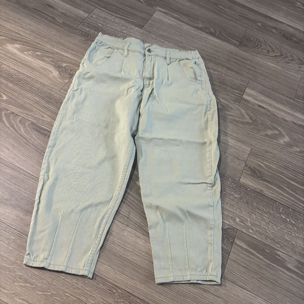 Aqua High Rise Wide Leg Pants Size 30